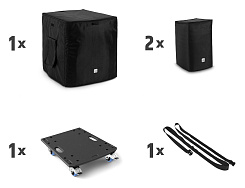 Колёсная платформа с чехлами LD Systems DAVE 12 G4X BAG SET