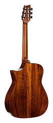Электроакустическая гитара Cort LUXE-NYLON-II-WCASE-BKB Frank Gambale Series, коричнево-чёрный берст