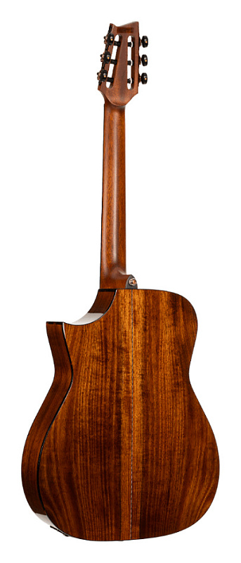 Фото Электроакустическая гитара Cort LUXE-NYLON-II-WCASE-BKB Frank Gambale Series, коричнево-чёрный берст