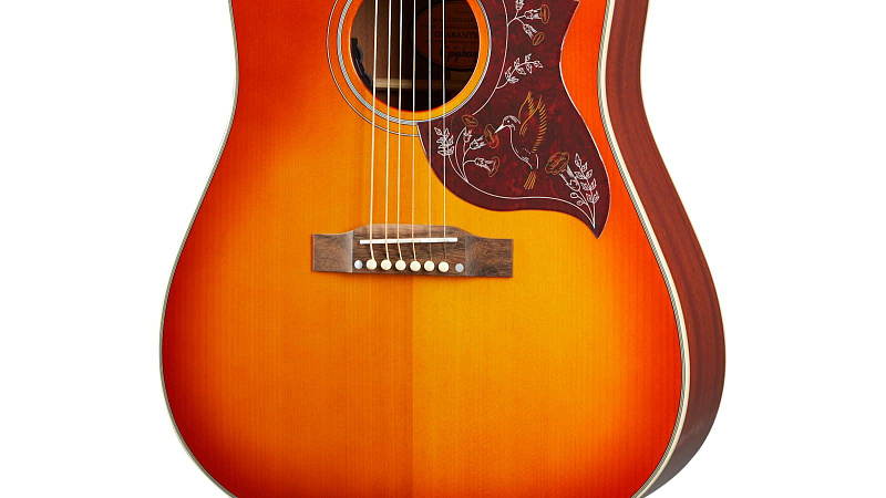 Фото EPIPHONE Hummingbird Aged Cherry Sunburst
