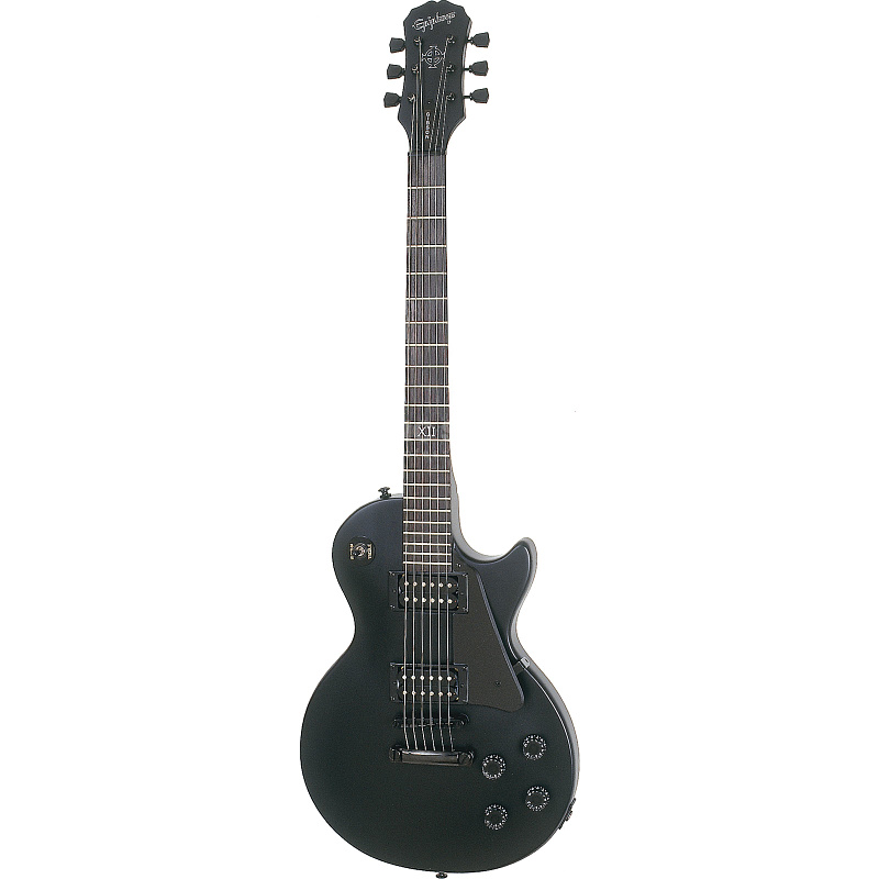 Фото EPIPHONE LTD MATT HEAFY SIGNATURE LES PAUL CUSTOM-7 EBONY семиструнная электрогитара