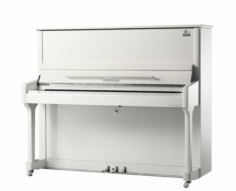 Акустическое пианино Wendl&Lung W126WH, цвет белый  в магазине Music-Hummer