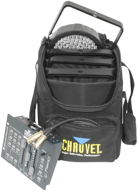 Фото CHAUVET Slim Pack 56 Комплект из 4 прожекторов, пульта, сумки и 4 кабелей