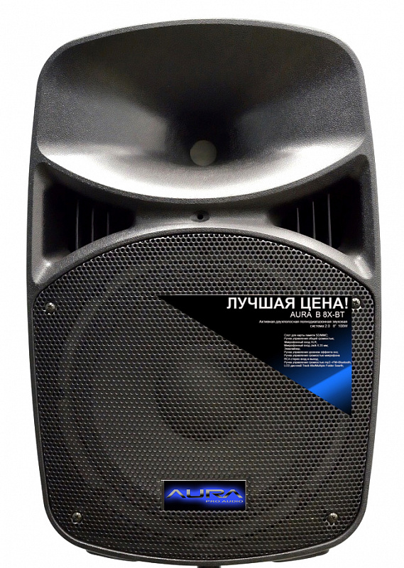 Активная акустическая система AURA B8X-BT в магазине Music-Hummer