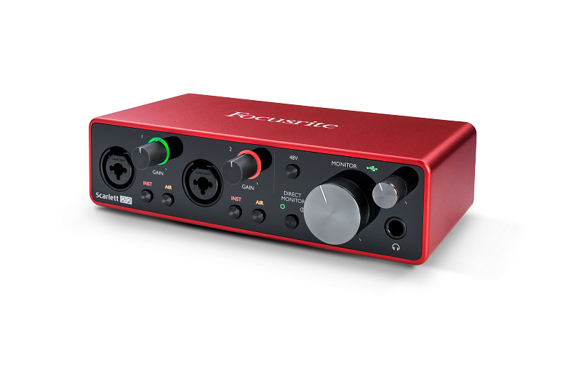 Фото Аудио интерфейс FOCUSRITE Scarlett 2i2 3rd gen