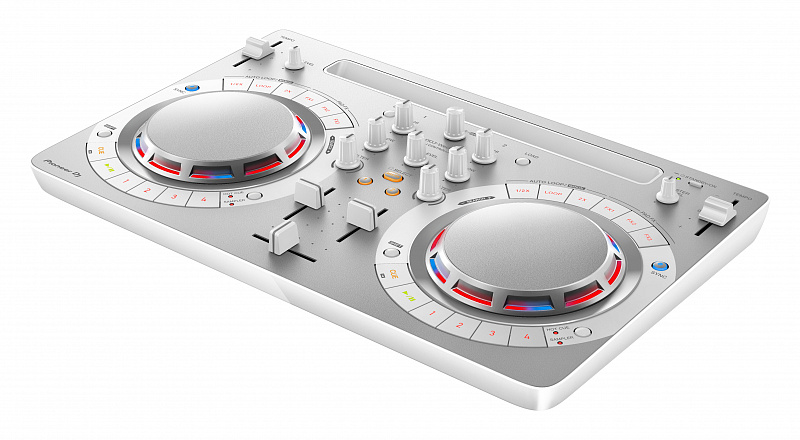PIONEER DDJ-WeGO4-W DJ-контроллер, цвет-белый в магазине Music-Hummer
