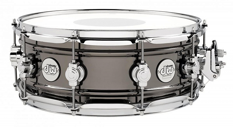 Малый барабан DW DDSD5514BNCR Design Series 14&x5,5", латунь, чёрный никель в магазине Music-Hummer
