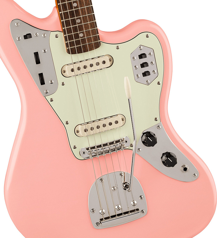 Фото FENDER SQUIER Classic Vibe 60s JAGUAR LRL Shell Pink