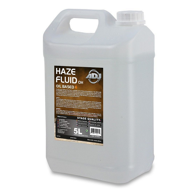 Жидкость для дым машины ADJ Haze Fluid oil based 5l в магазине Music-Hummer