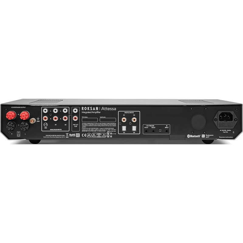 Фото Интегральный усилитель Roksan Attessa Integrated Amplifier Silver