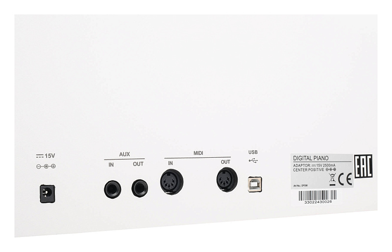 Фото Цифровое пианино Medeli DP330-PVC-WH, белый