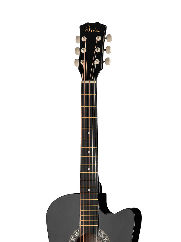 FFG-2038C-BK Акустическая гитара, черная, Foix в магазине Music-Hummer