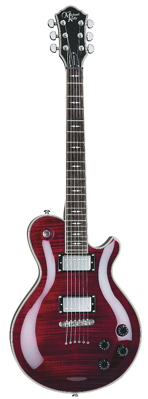 Фото Michael Kelly MKPDBRD Patriot Decree Blood Red Электрогитара