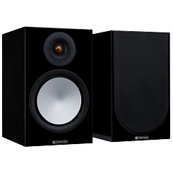 Полочная акустика Monitor Audio Silver 100 Black Gloss(7G)