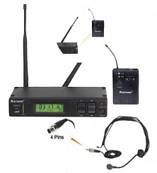 KARSECT KRU1/KLT-1U/HT-1B Радиосистема с головным микрофоном