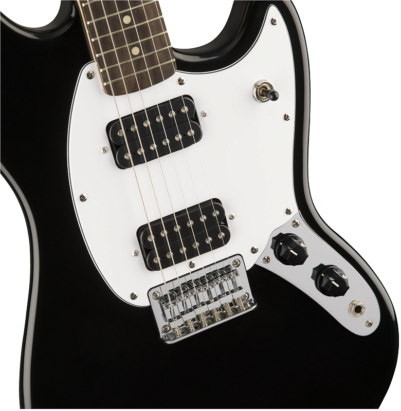 Фото Электрогитара FENDER SQUIER BULLET MUSTANG HH Black