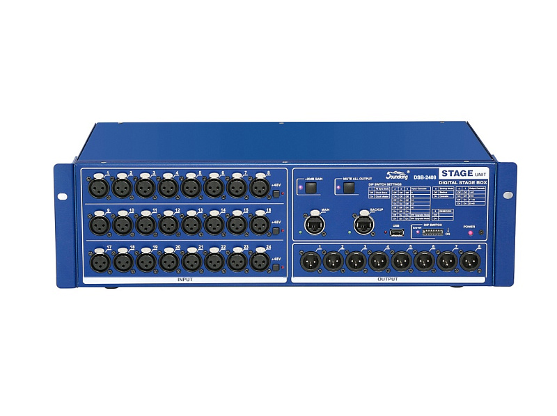 Фото Цифровая система сценической коммутации Soundking DSB-2408