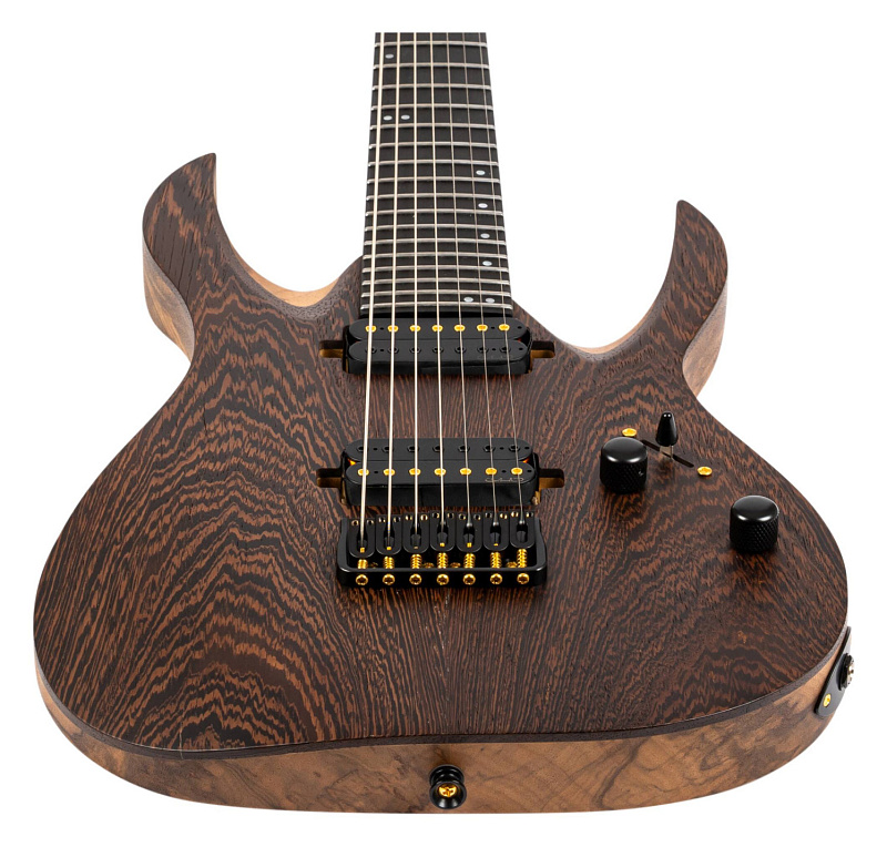 Фото Семиструнная электрогитара SPIRA S-1007 PRO Black Limba