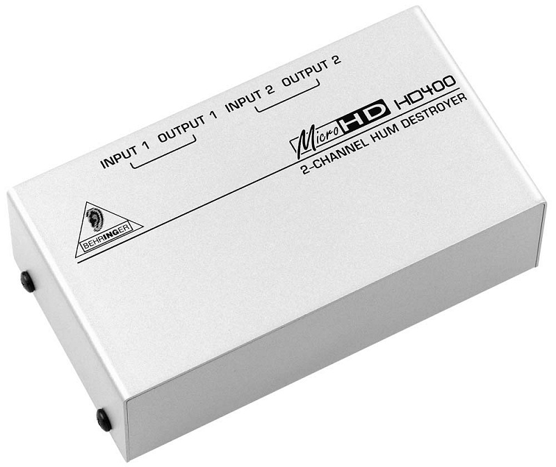 DI-BOX/подавитель помех BEHRINGER HD400 MICROHD в магазине Music-Hummer
