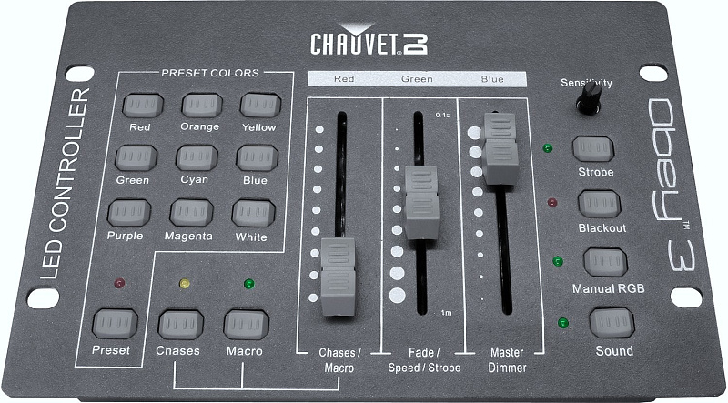 Фото CHAUVET Obey 3 Контроллер для RGB-приборов.