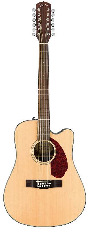 Фото FENDER CD-140SCE DREAD 12 NAT W/C 