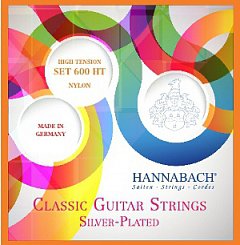 Комплект струн Hannabach 600HT Silver-Plated Orange