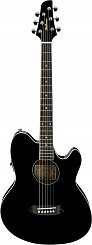 IBANEZ TCY10E-BK BLACK HIGH GLOSS электроакустическая гитара, цвет черный глянцевый
