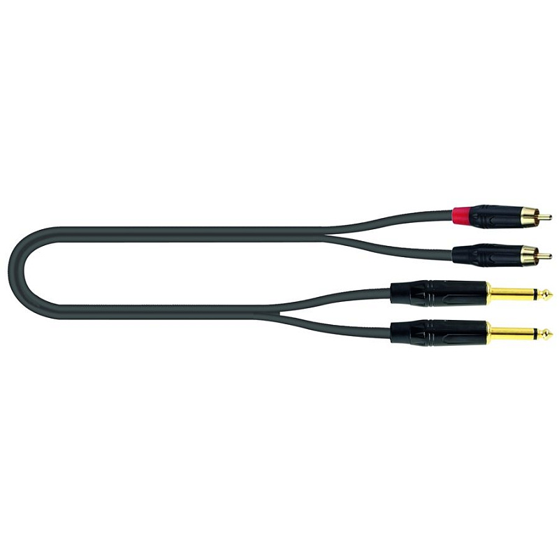 Фото Кабель QUIK LOK JUST 2RCA2J 1