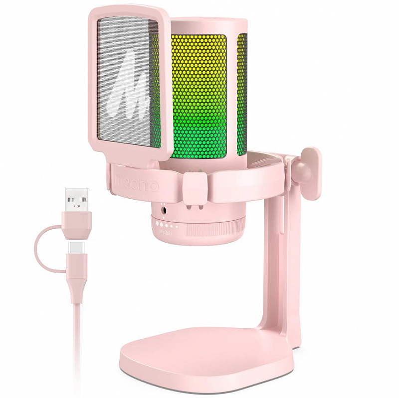 Микрофон Maono DGM20 (pink) в магазине Music-Hummer