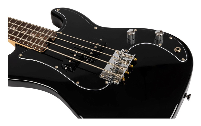 Фото Уменьшенная бас-гитара FLIGHT Mini Bass Lite BK, чёрный