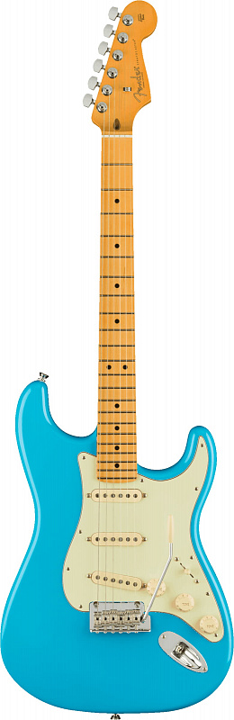Электрогитара FENDER American PRO II Stratocaster MN Miami Blue в магазине Music-Hummer