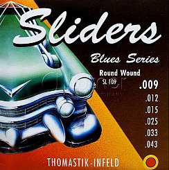 Комплект струн Thomastik SL109 Blues Sliders для электрогитары