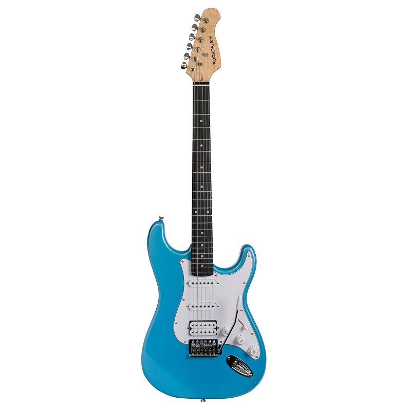Фото Электрогитара ROCKDALE Stars HSS Blue Metallic