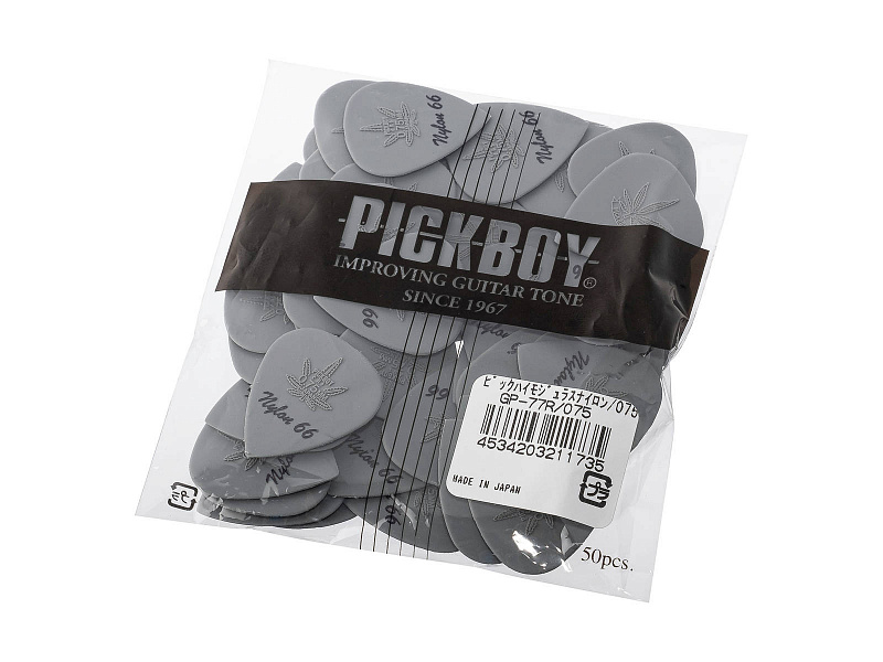 Медиаторы PickboyGP-77R/075 High-Modulous Nylon в магазине Music-Hummer