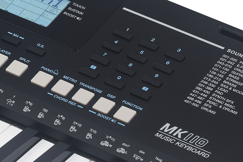 Фото Синтезатор Medeli MK110-BK, чёрный