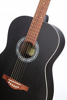 MiLena-Music ML-F3-BK Акустическая гитара, черная в магазине Music-Hummer