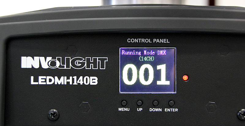 Фото Вращающаяся голова INVOLIGHT LED MH140B