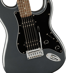 Электрогитара FENDER SQUIER Affinity 2021 HH LRL Charcoal Frost Metallic