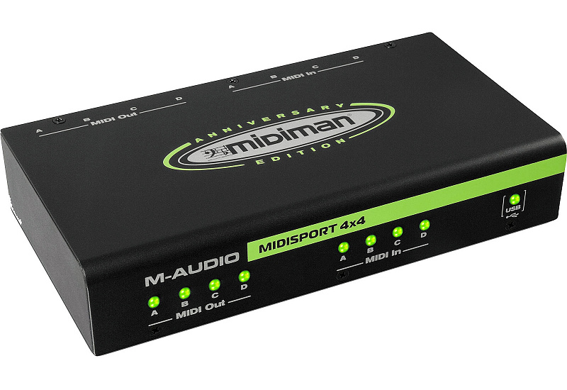 M-Audio MidiSport 4x4 USB в магазине Music-Hummer