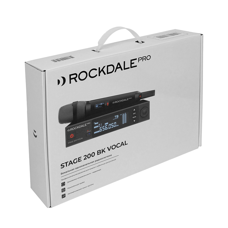 Фото Радиосистема ROCKDALE PRO Stage 200 BK Vocal