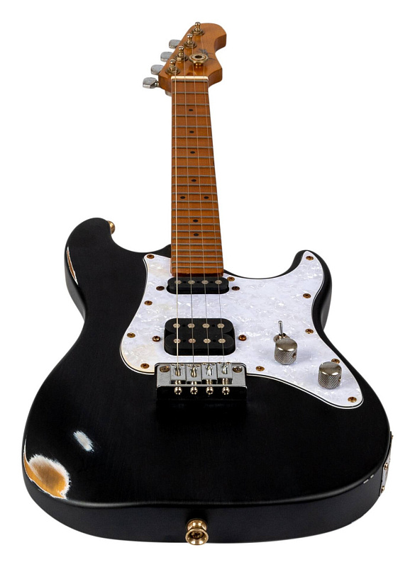 Фото Электроукулеле тенор FLIGHT Pathfinder Tenor BK Relic, чёрный
