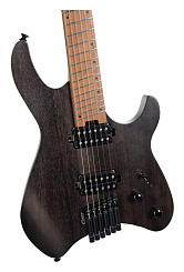 Электрогитара безголовая Cort Space-G6MS-SGTK-WBAG Space series, черная