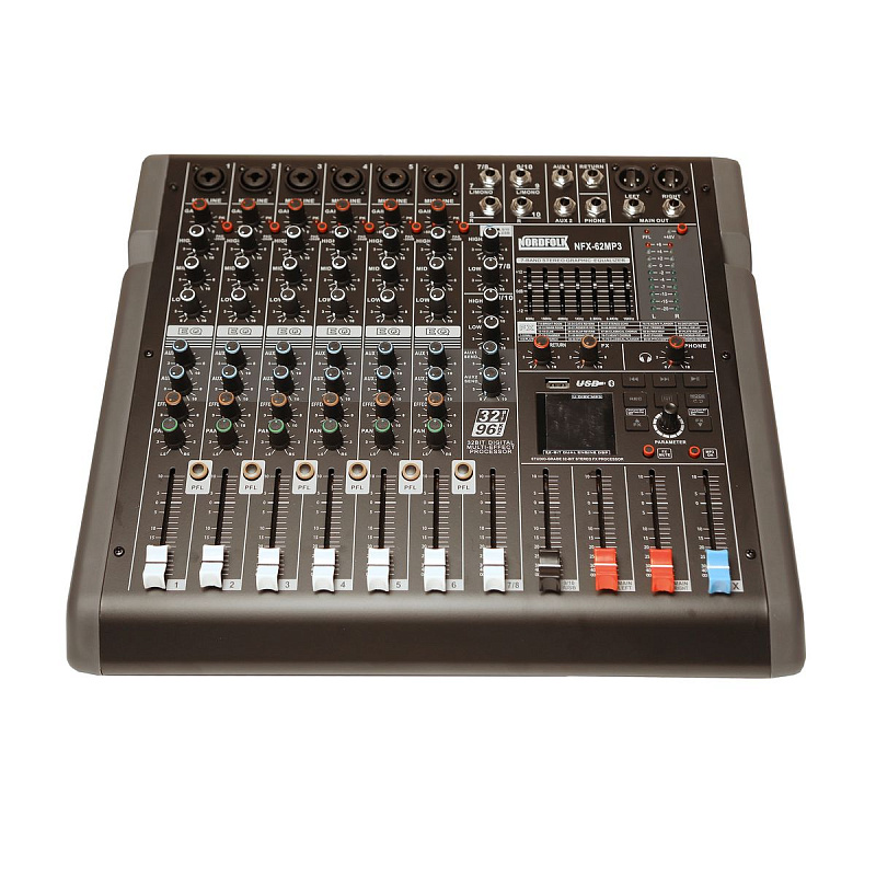 Фото Микшерный пульт NordFolk NFX-62MP3