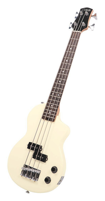 Фото Тревел бас-гитара Carry-On ST Bass VW, белая