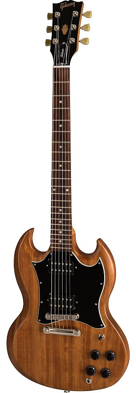 Фото Электрогитара GIBSON 2019 SG TRIBUTE NATURAL WALNUT