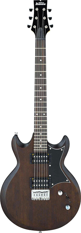 Фото IBANEZ GIO GAX30-WNF WALNUT FLAT электрогитара, цвет ореховый матовый