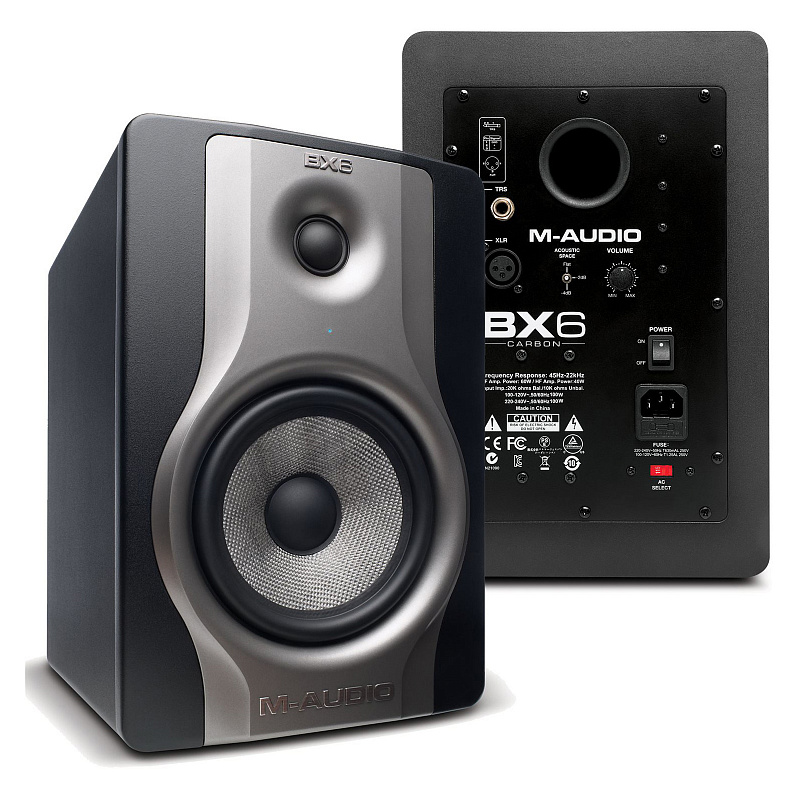 M-Audio BX6 CARBON Активный студийный монитор в магазине Music-Hummer