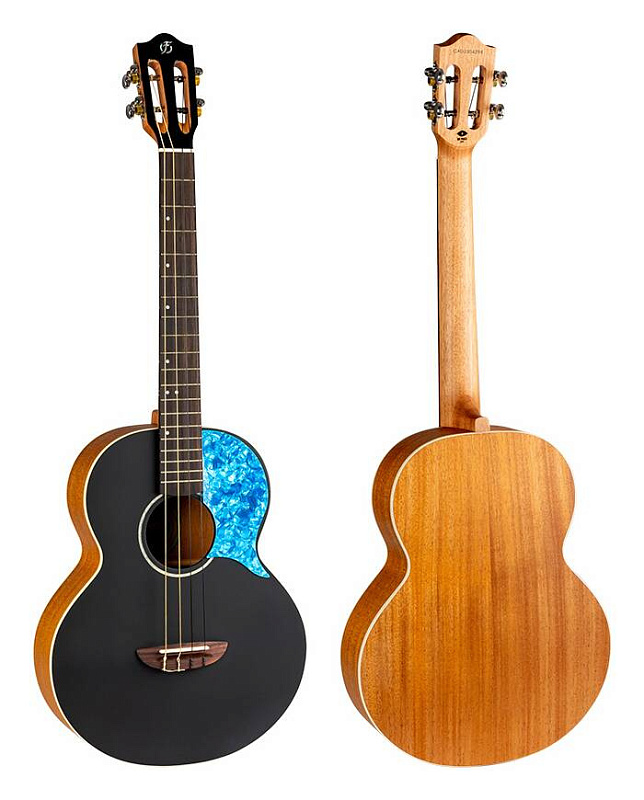 Фото Укулеле тенор FLIGHT IRIS Tenor BK, сатиновый чёрный