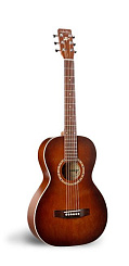 Art & Lutherie AMI CEDAR ANTIQUE BURST QI+Чехол  электроакустическая гитара Parlor, цвет - санбёрст