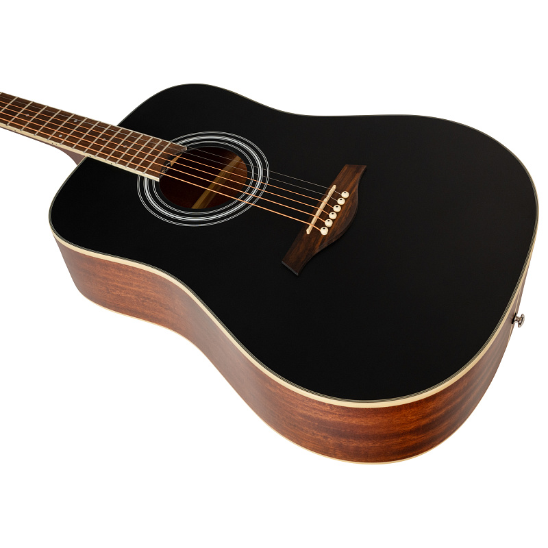 Фото Акустическая гитара ROCKDALE Aurora D6 Satin BK